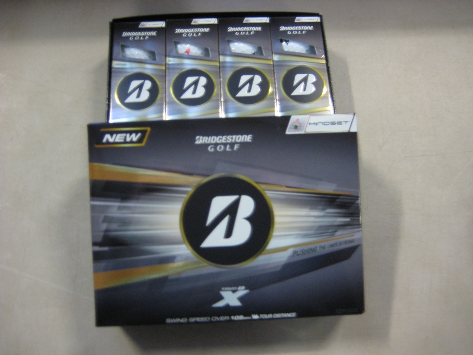 2 dozen BRAND NEW 2026 Bridgestone Tour B X  golf balls White  Mindset