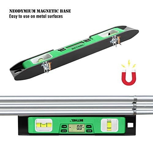 Digital Torpedo Level -10 Inch IP54 Digital Magnetized Level Protected