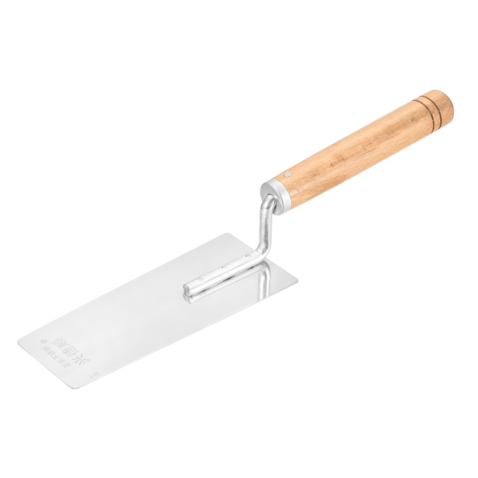Flat Drywall Trowel 8" x 2.8"/3.2" Concrete Finishing Trowel, Yellow