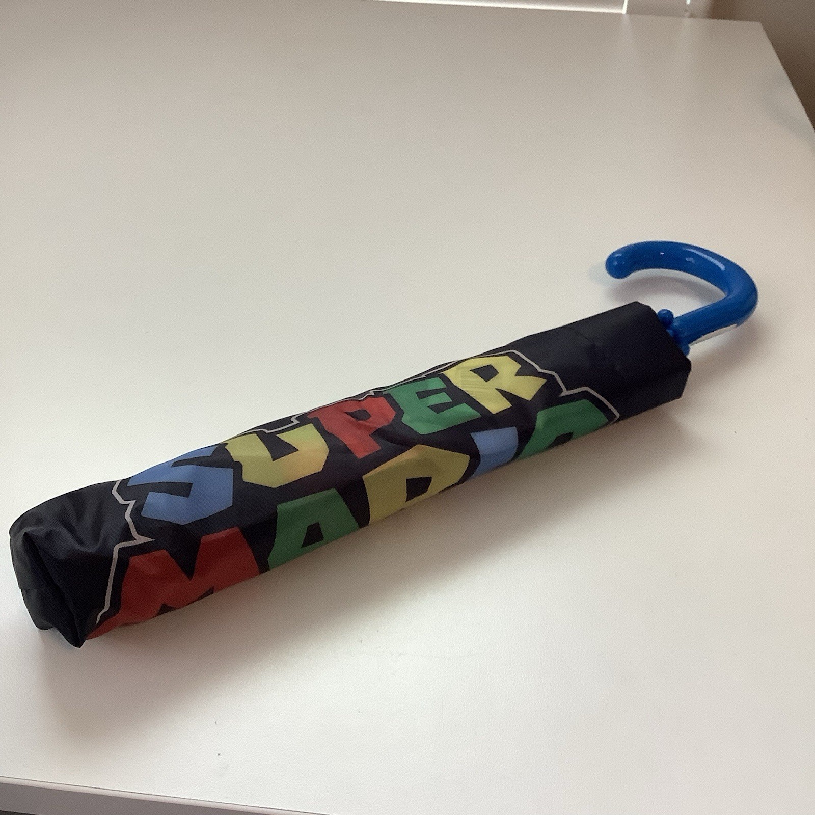 Nintendo Super Mario Folding Umbrella New With Tags