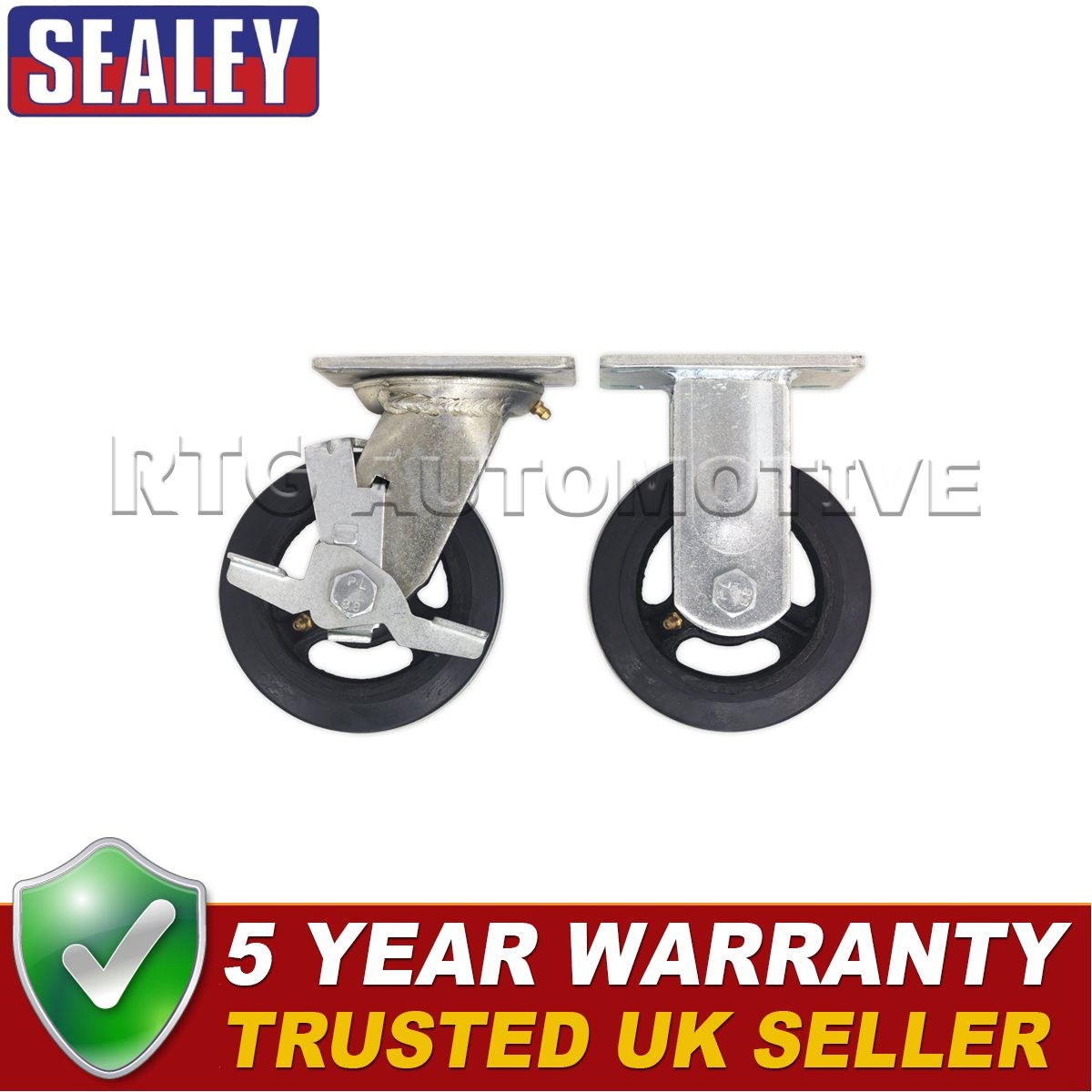 Sealey Castor Wheel Kit for SSB06 SSB07 & STV01 STVWK