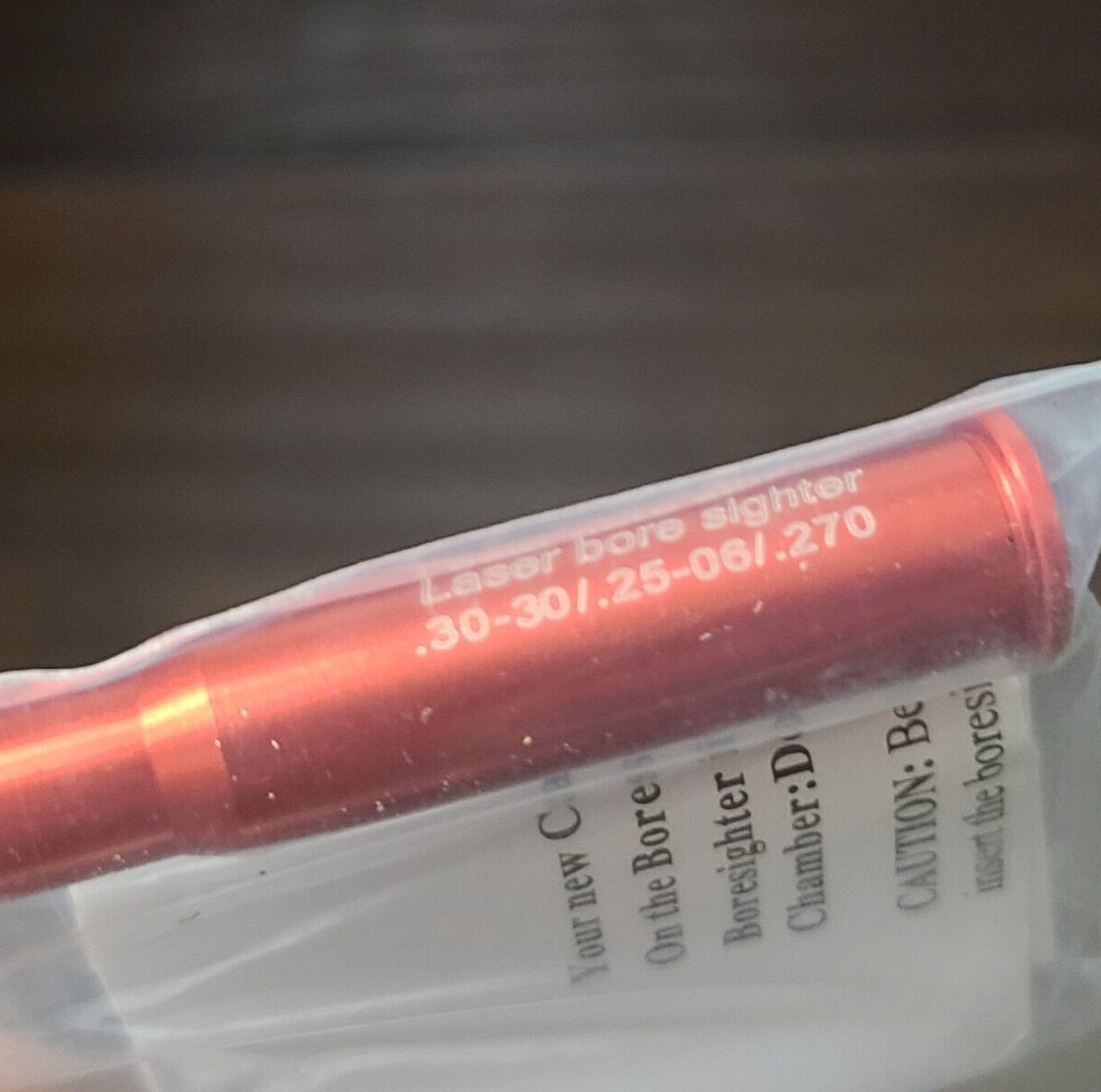 Red Laser Bore Sighter - .30-30 / .25-06 / .270