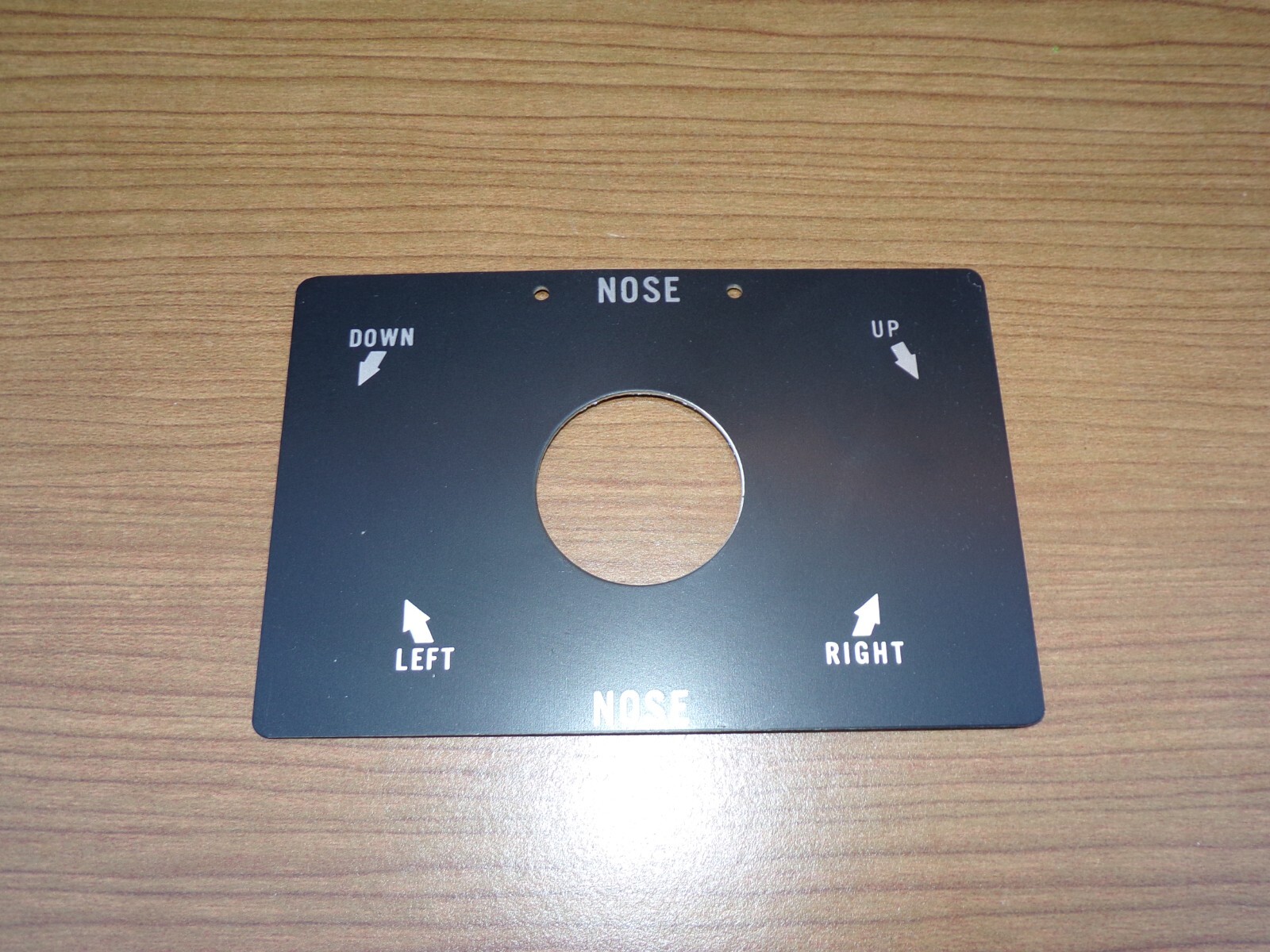 Piper Aircraft Nose Metal Placard 32647-000
