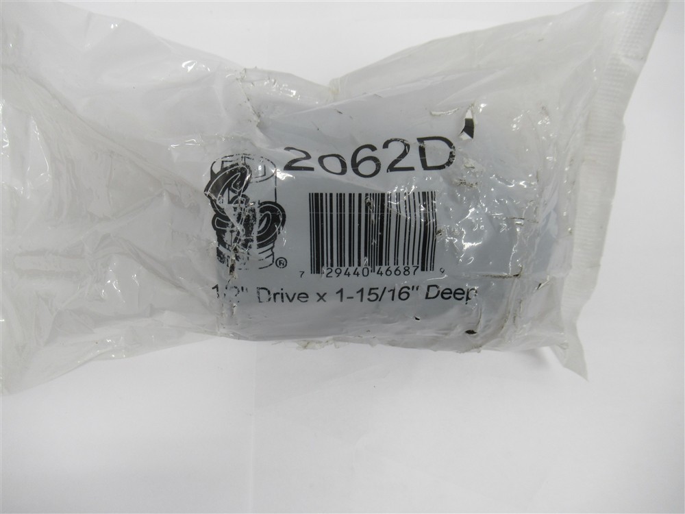 Grey Pneumatic 2062D , 1/2" Drive , 6 Pt , 1-15/16" Deep Impact Socket
