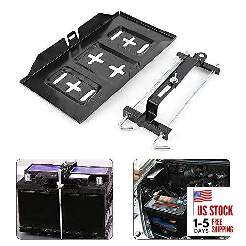 Rack Battery Car Mower Hold Down,Bolt In Battery Tray Clamps,Battery Tray 27CM