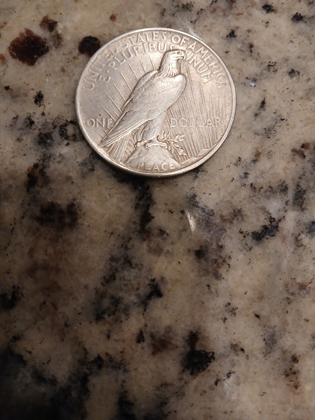1922 SILVER PEACE DOLLAR NO MINT MARK GREAT SHAPE