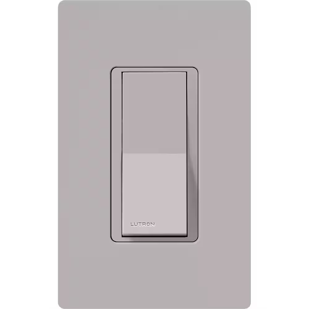 Claro On/Off Switch, 15 Amp/3 Way, Gray (CA-3PS-GR)