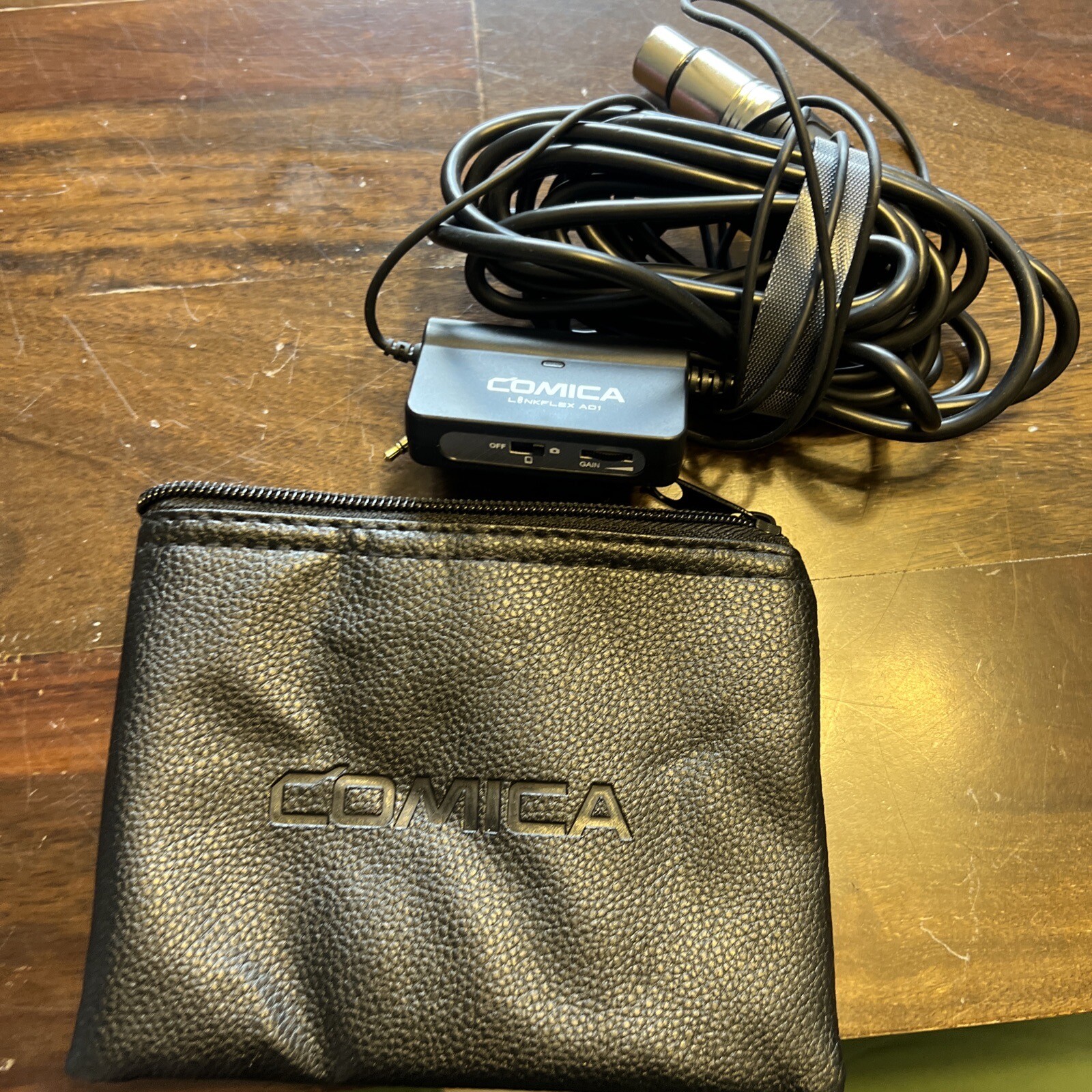 Comica LinkFlex-AD1 XLR Interface Preamp Audio Adapter for Camera & Smartphone