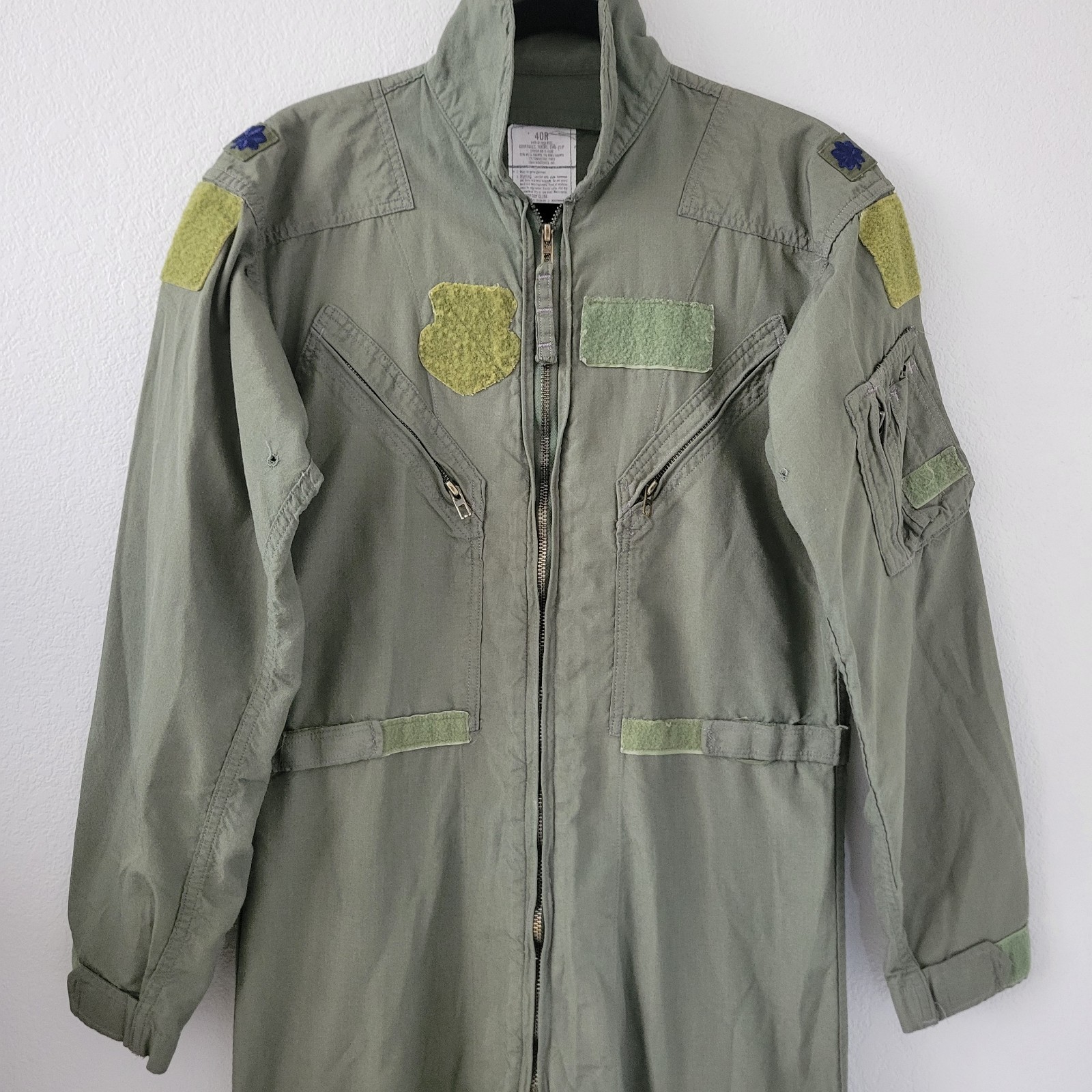 CWU-27/P Flyers Coveralls Mens 40 R Flight Suit Military