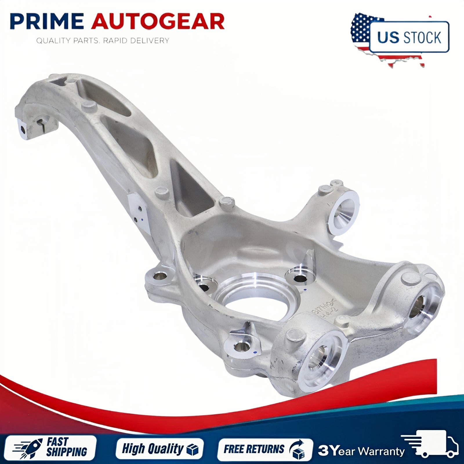 118831100E For Tesla Model Y 2020-2025 Front Driver Left Side Steering Knuckle