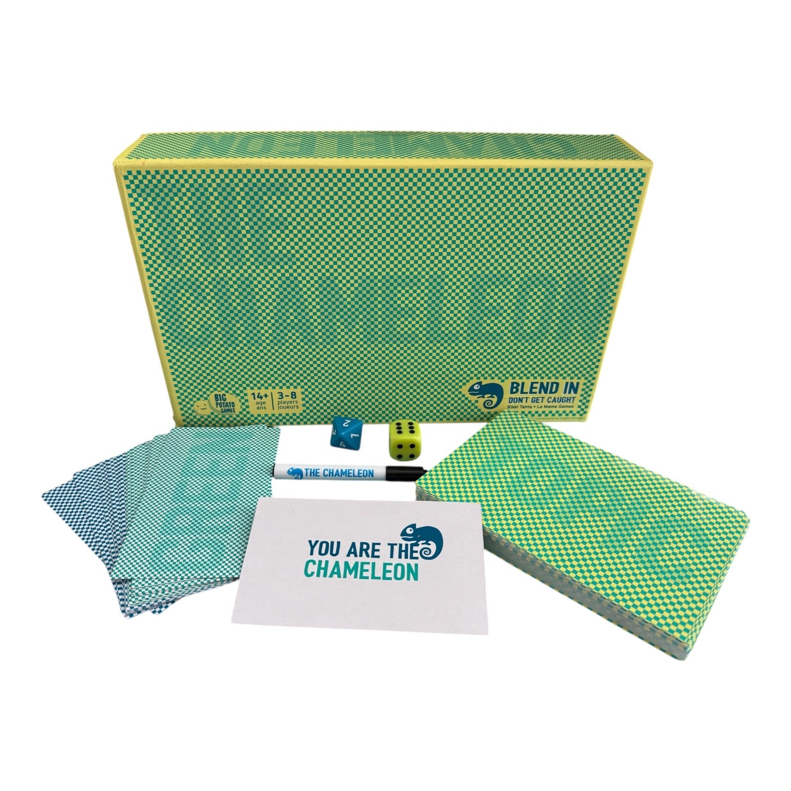 The Chameleon Game Individual Replacement Pieces Cards Die More Pick What U Need