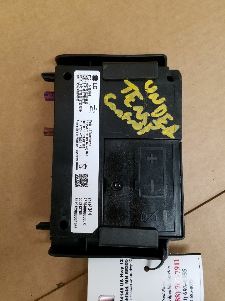 Chassis ECM Communication Telematics Onstar Opt UE1 Fits 19 CAMARO 255002