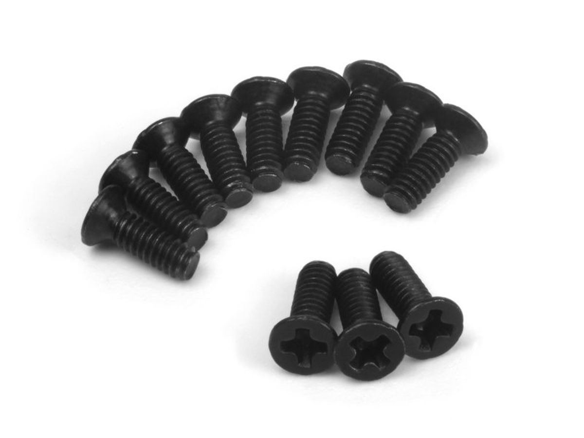 BlackZon - Countersunk Tapping Screw 2x5mm (12pcs) for Vyper