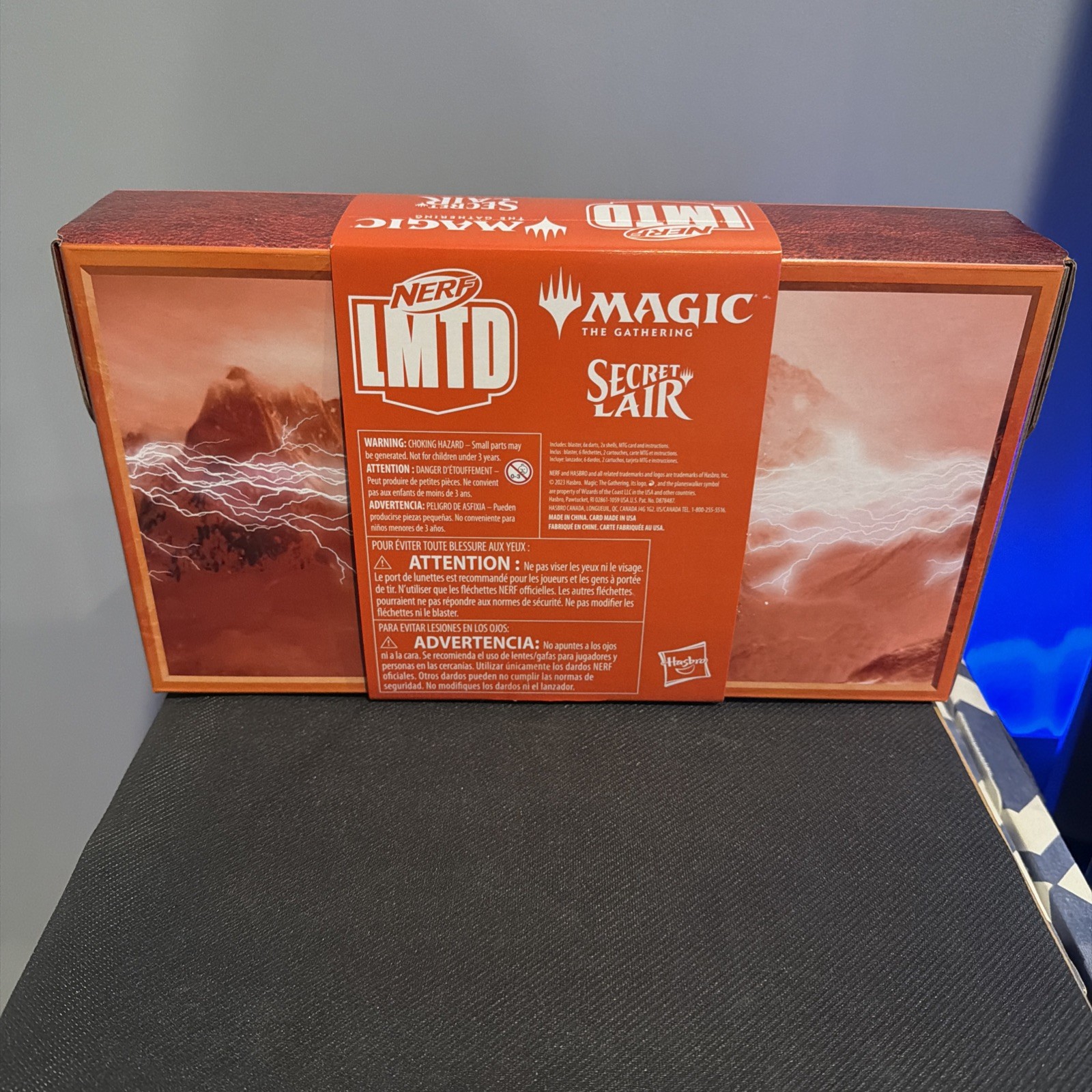NERF LMTD Lightning Lair Magic The Gathering OPENED/UNUSED/CIB