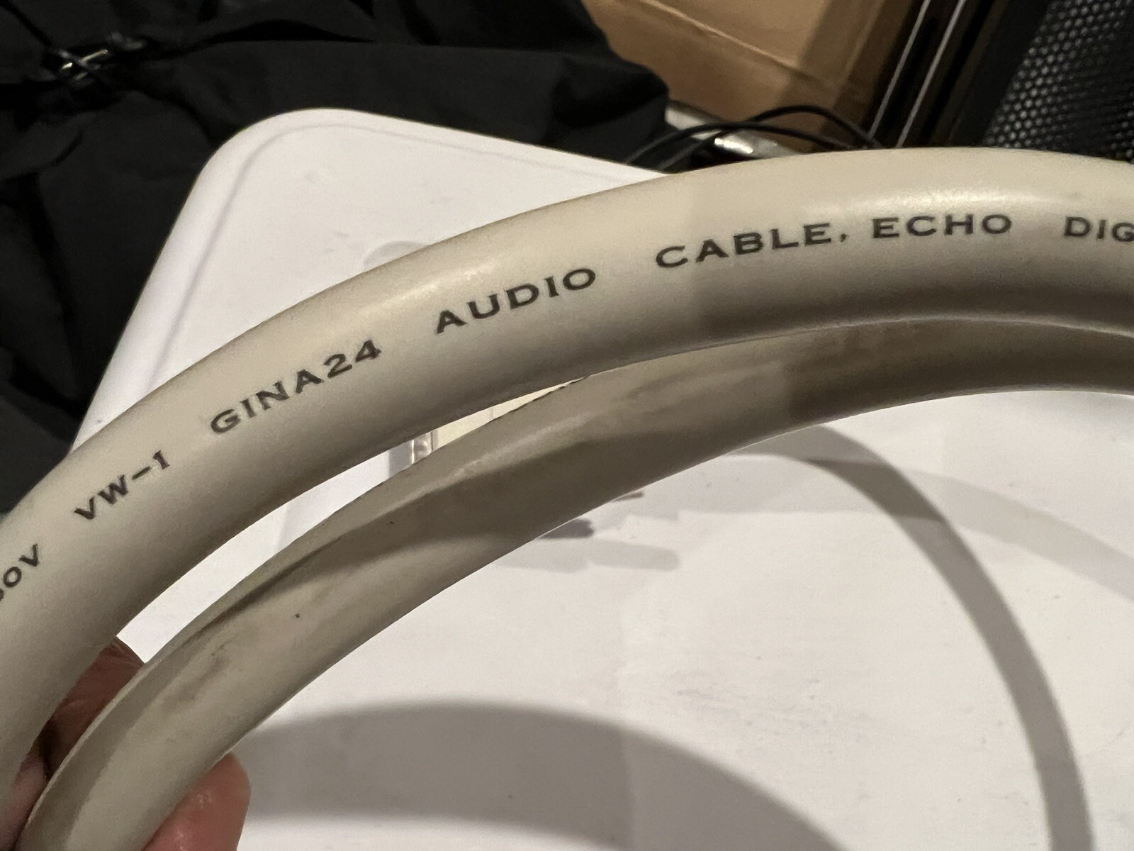 ECHO GINA 24/96 AUDIO INTERFACE BOX WITH COMPUTER CABLE