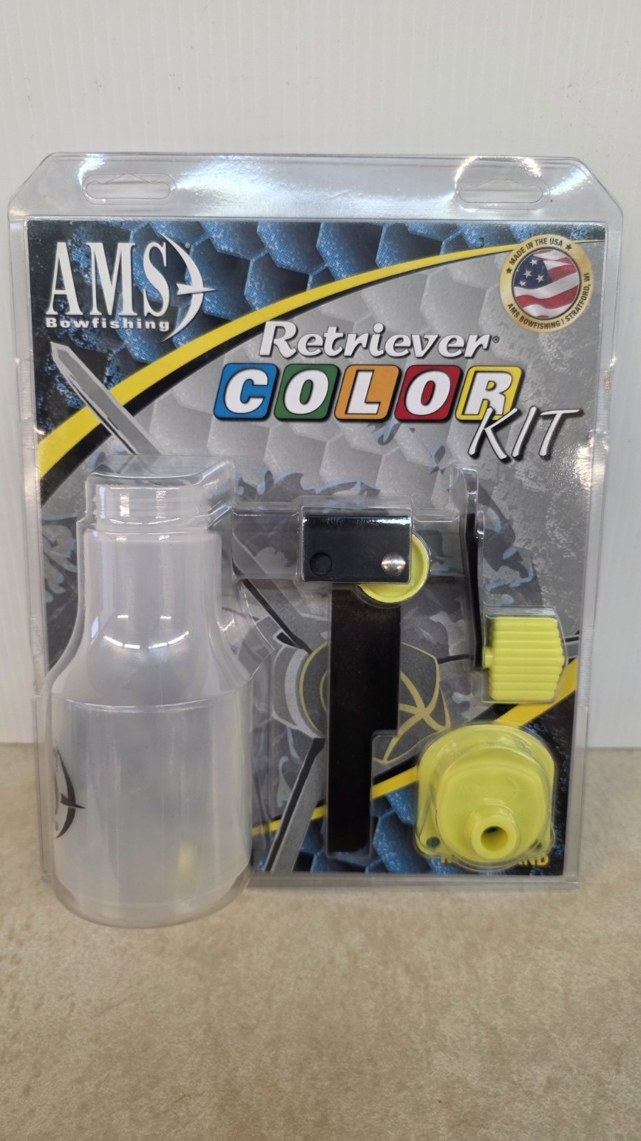AMS Bowfishing Retriever Color Kit ONLY RIGHT Handed Yellow