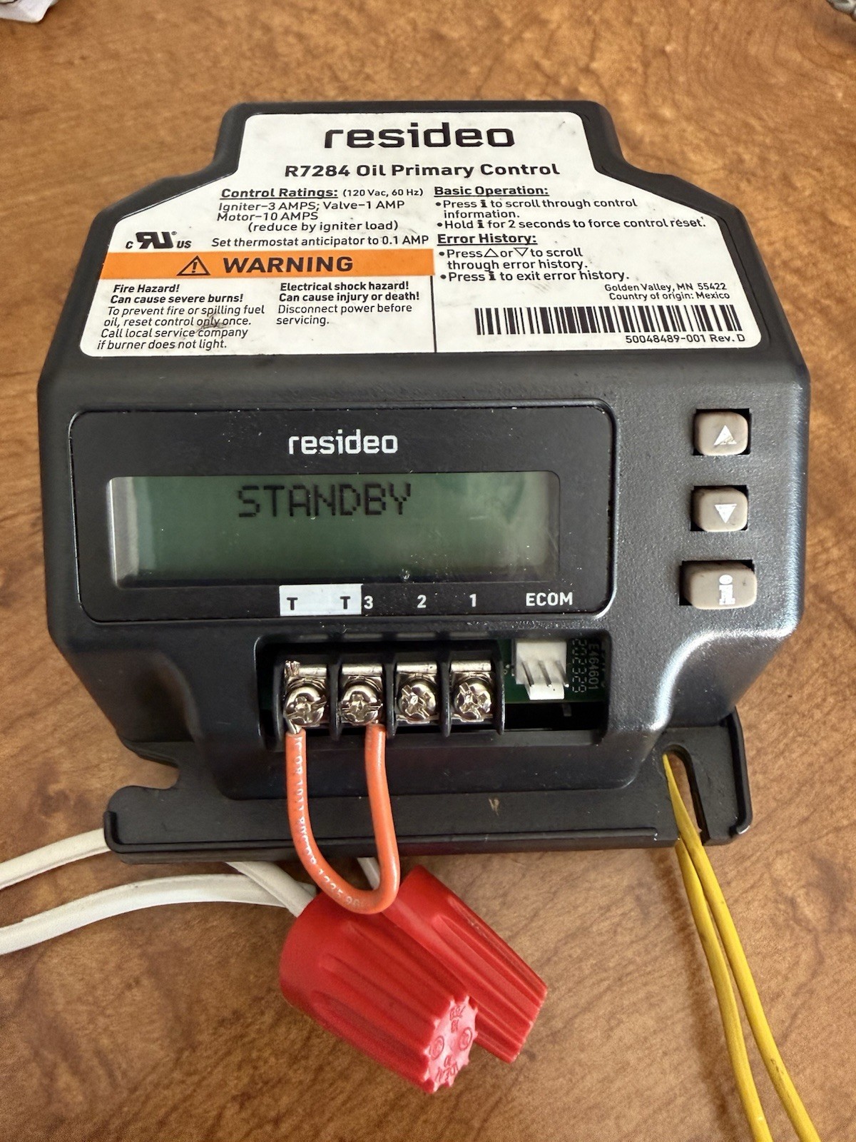 1-(used) R7284 Oil Primary Control