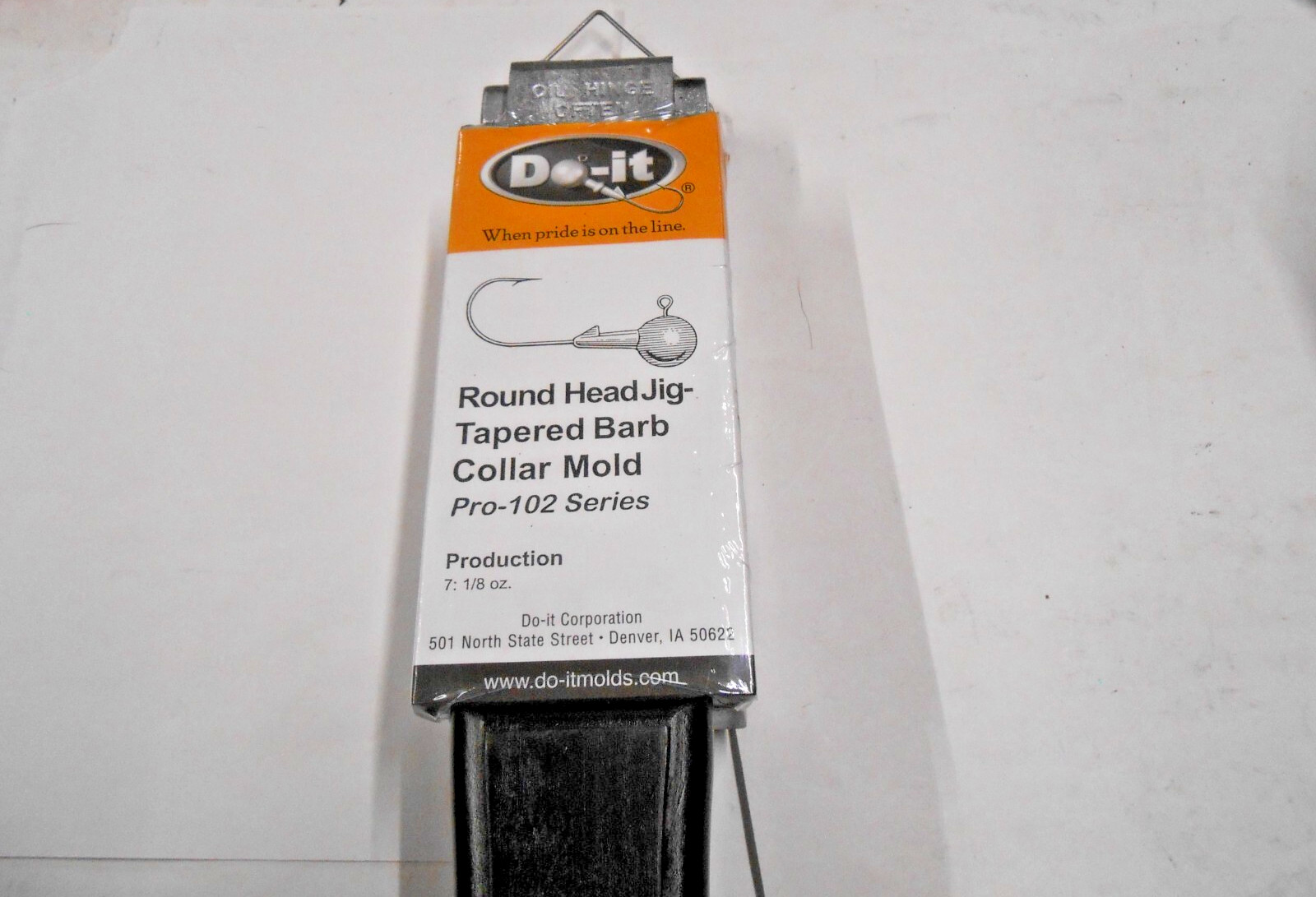 1258 DO-IT Round Jig Mold Barb Collar 1/8 oz