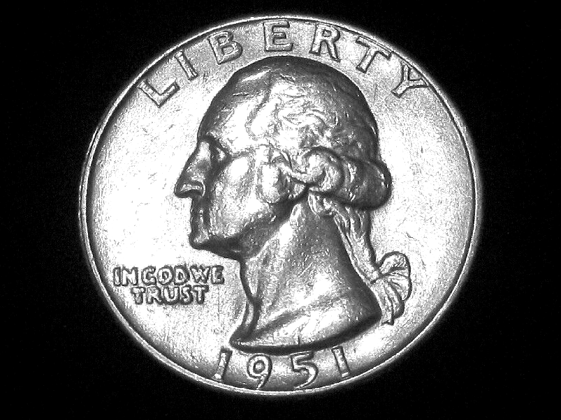 1951 Washington Quarter --- Almost Uncirculated +++