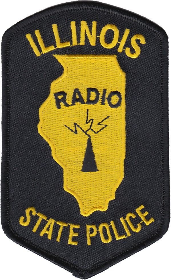 ILLINOIS STATE POLICE SHOULDER PATCH: Radio