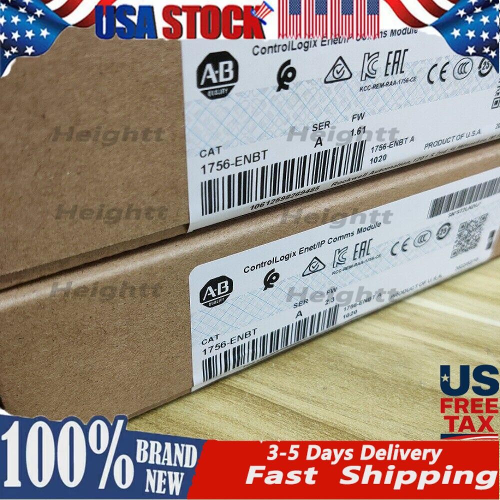 NEW- Sealed AB 1756-ENBT SER A ControlLogix EtherNet/IP Module 1756ENBT USA