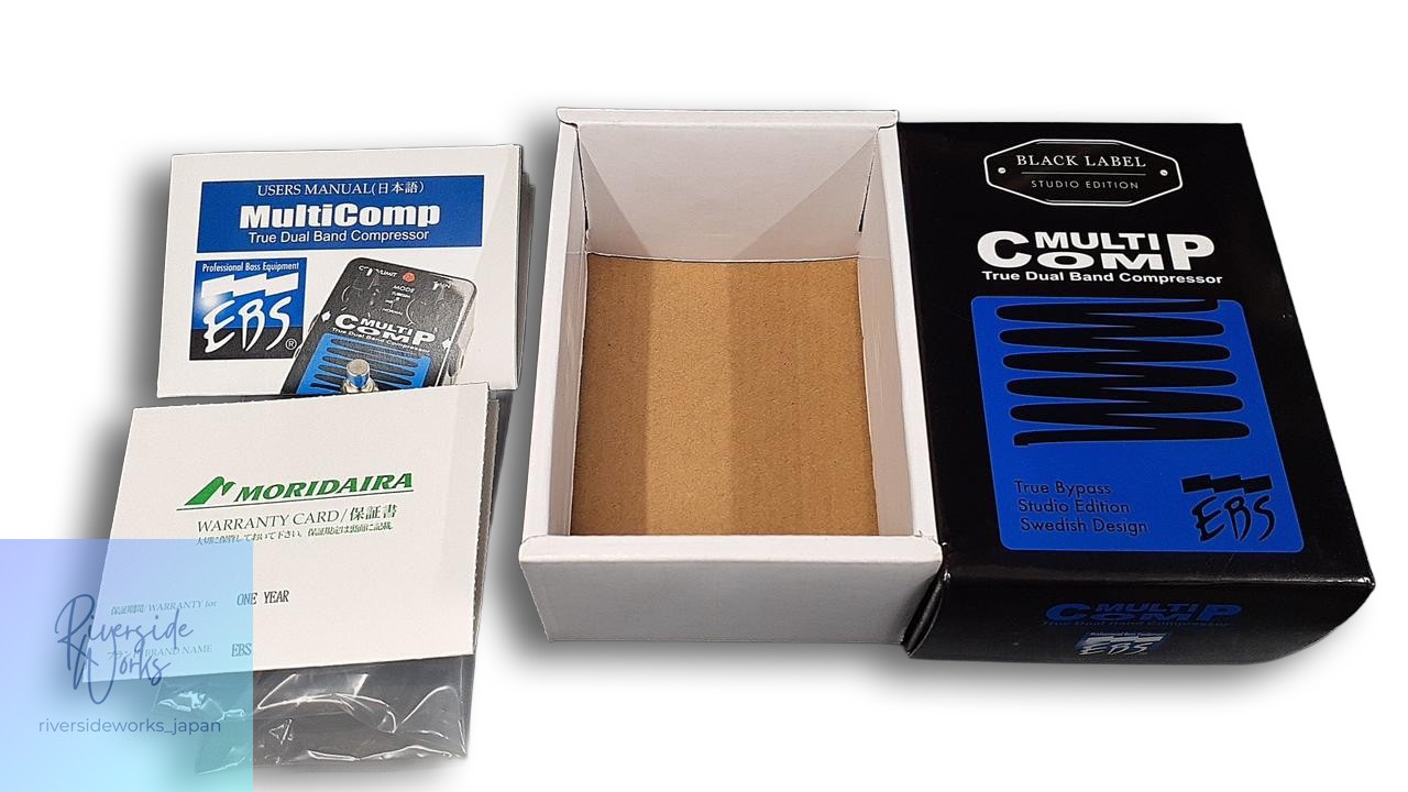 EBS Multi Comp Effects Pedal - Compressor for Guitar JP