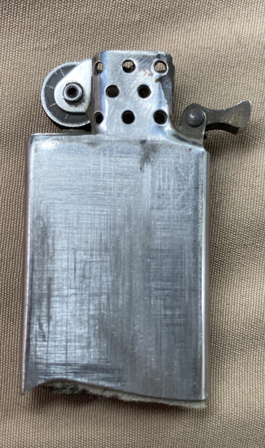 Vintage zippo slim lighter