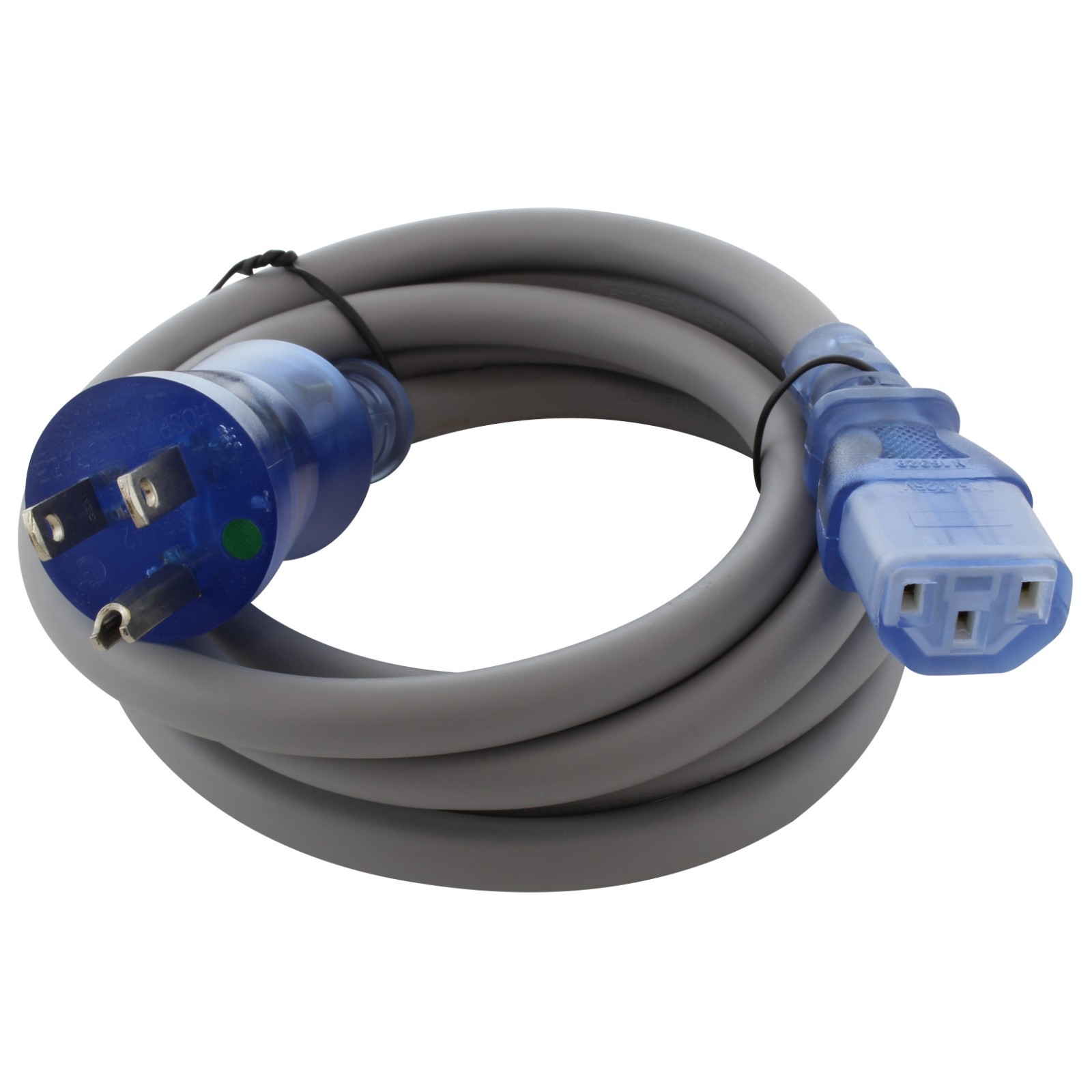 6ft 15A 14/3 Medical Grade Power Cord NEMA 5-15P to IEC C13 by AC WORKS®