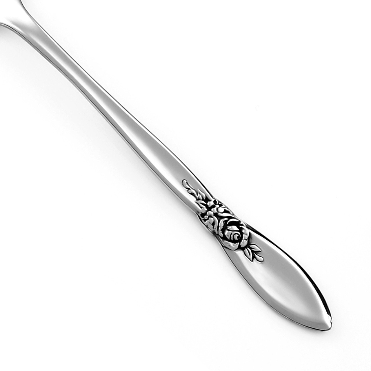 Oneida Community SPRING ROSE Stainless Glossy Betty Crocker Flatware CHOICE