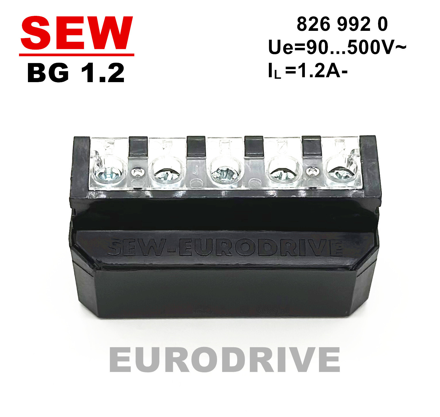 Original SEW-EURODRIVE Typ BG1.2 8269920 90...500V~ 1.2A- Brake Rectifier Module