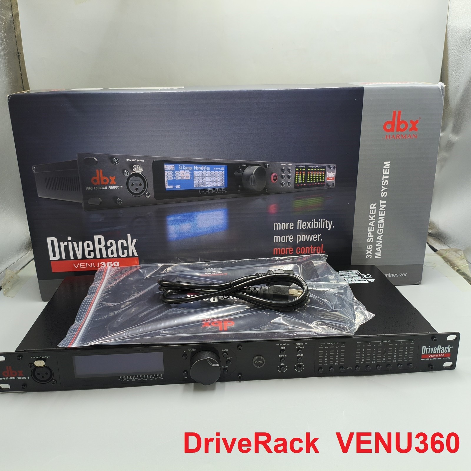 VENU360 DBX DriveRack Venue 360 3x6 Loudspeaker Management System PROAUDIOSTAR