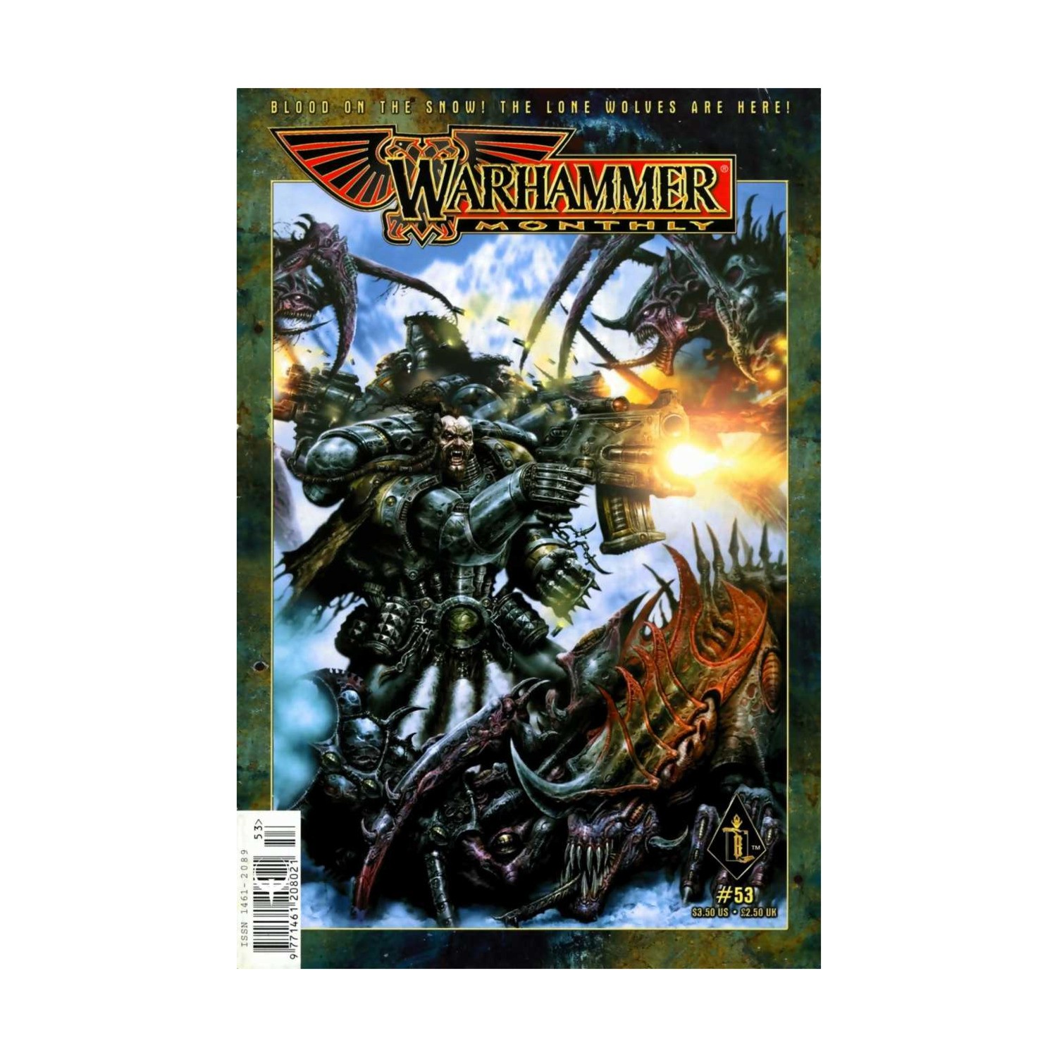 GW Warhammer Monthly #53 "Blood on the Snow! The Lone Wolves are Here!" VG+