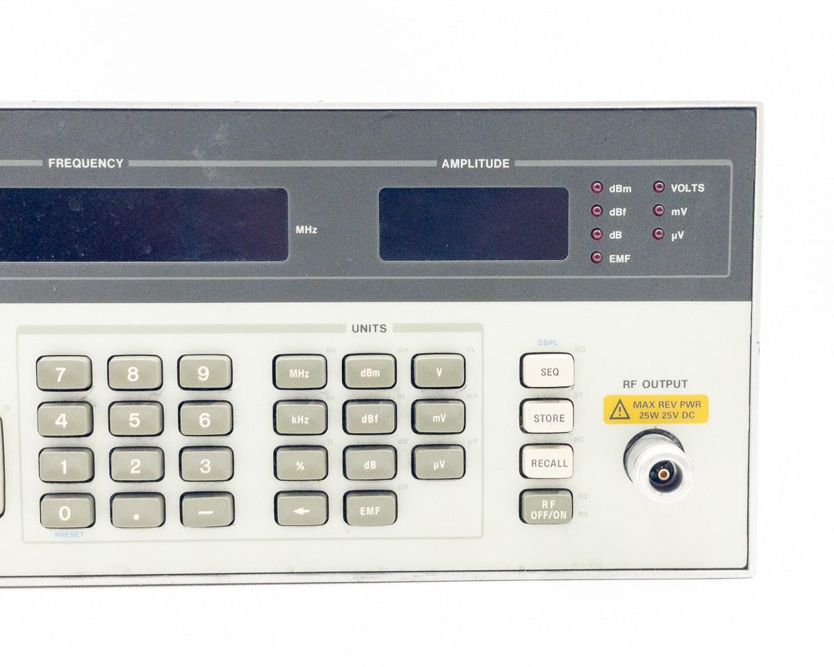 Hewlett Packard 8656B Signal Generator 0.1-990 MHz, Wide-Range RF Source