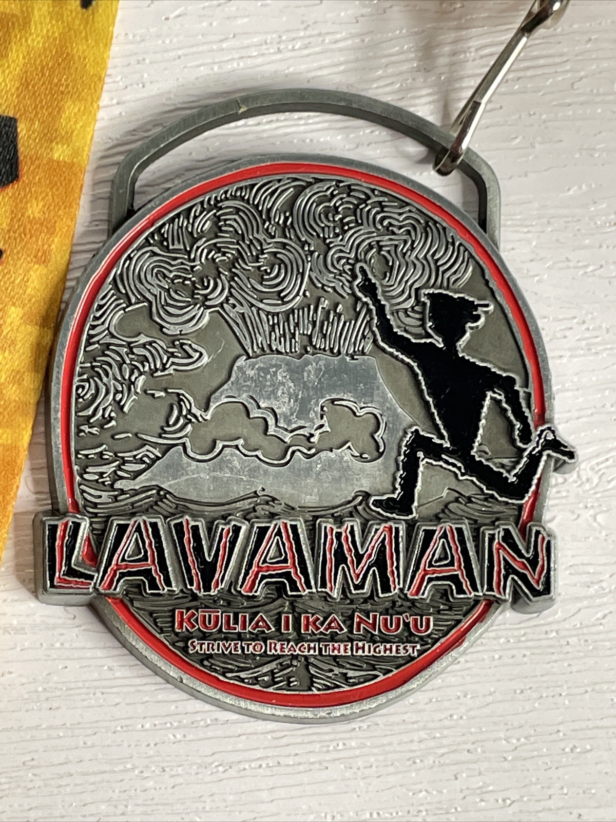 LAVAMAN TRIATHLON KAILUA  KONA HAWAII FINISHERS MEDAL