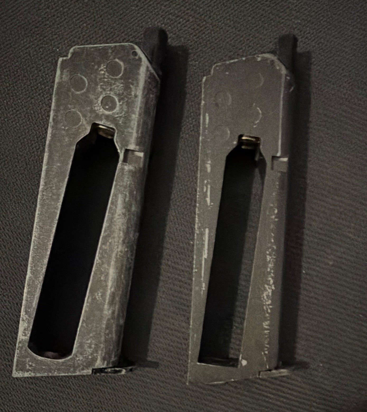 2 1911 .177 CO2 powered BB gun mags. Fits. Most 1911 BB pistols.