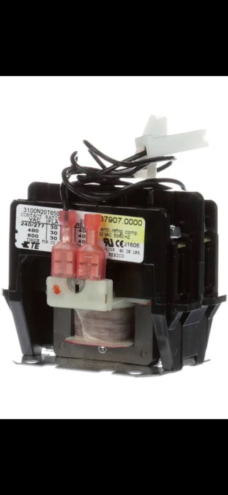 Bunn 06335.1000 CONTACTOR, 2 POLE, 120V COIL NEW OEM.