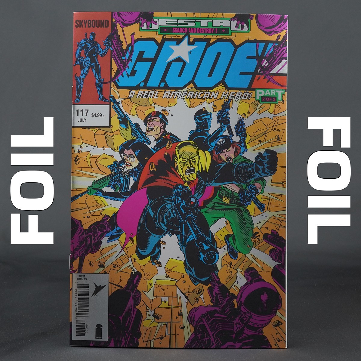 GI JOE Real American Hero #117 Hama Files Cvr C Foil Image Comics 2026 117C