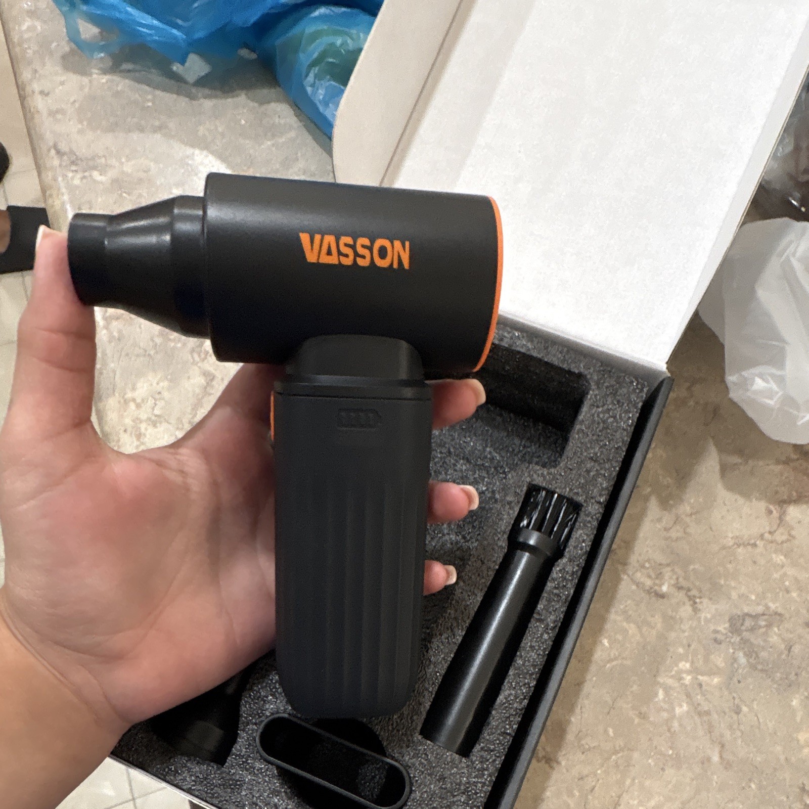 VASSON Compressed Air Duster Dust Blower for Dust Blowing