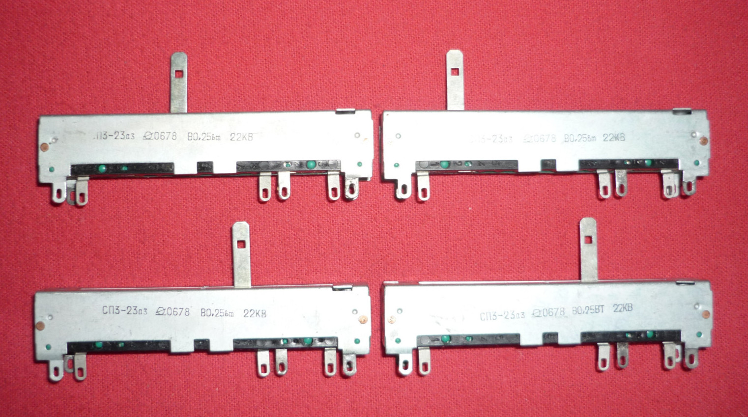 4pcs. SP3-23a3 / СП3-23а3 Variable Resistor 22 kOhm NEW