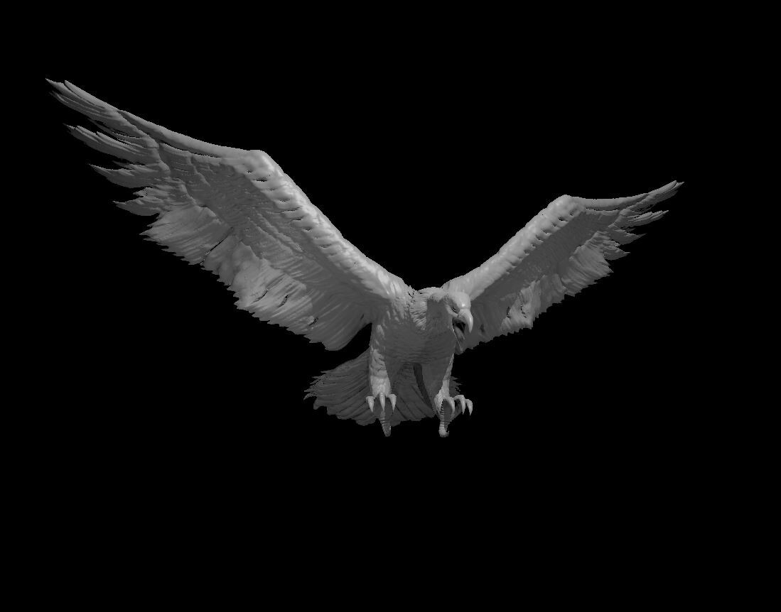Vulture Monster Manual 28mm Scale DND D&D Tabletop Mini