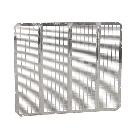 BESTfit SS Classic Style Grille Insert W/ 3 Raised Bars For Peterbilt 379 127 BB