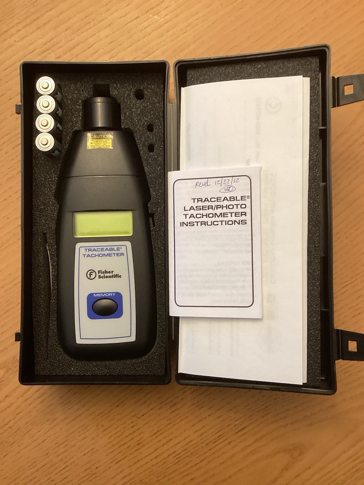 FISHER SCIENTIFIC 05-028-24 TRACEABLE LASER TACH *NIB*