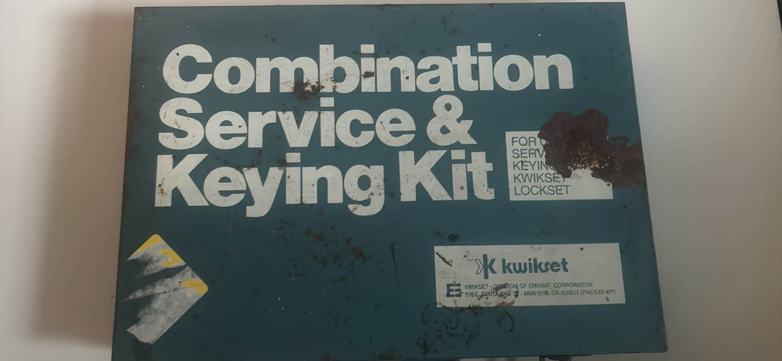 Kwikset Combination Service And Keying Set