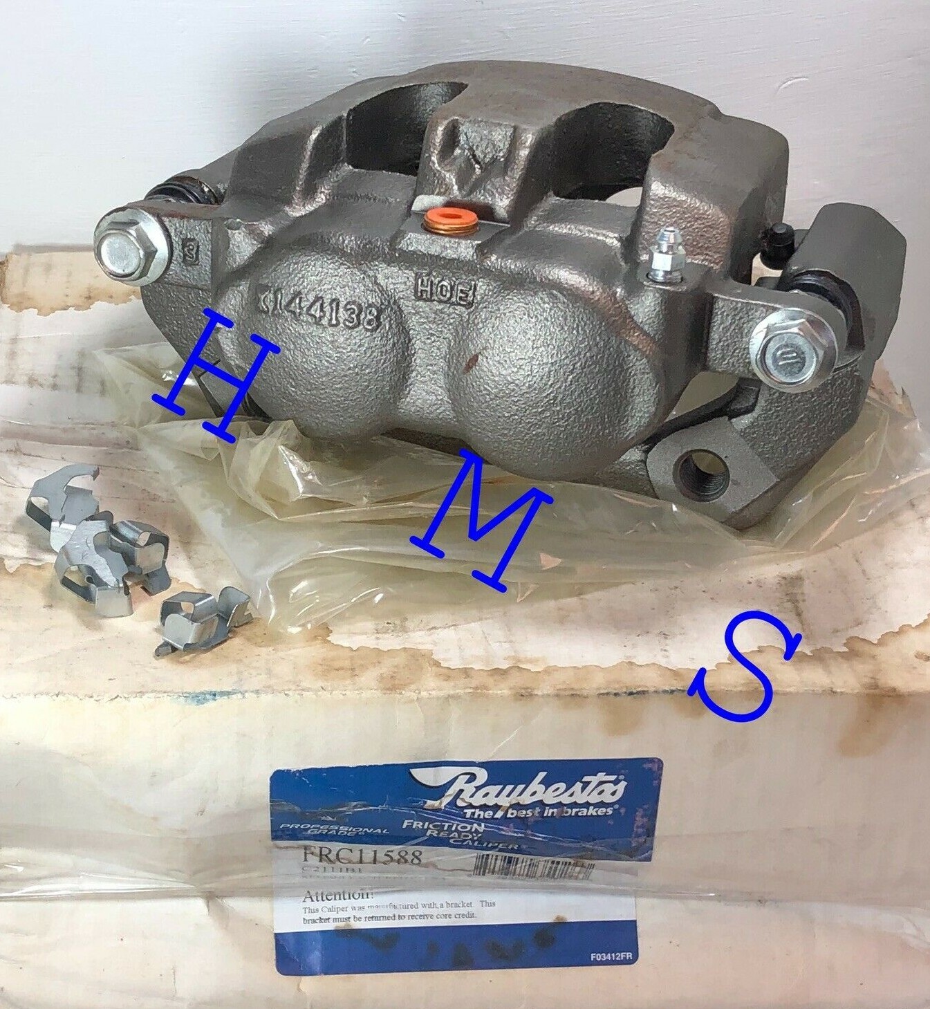 Raybestos Reman. Pn Fc11588 / C211B1 Brake Caliper Fits FORD F350 F450 Left Rear