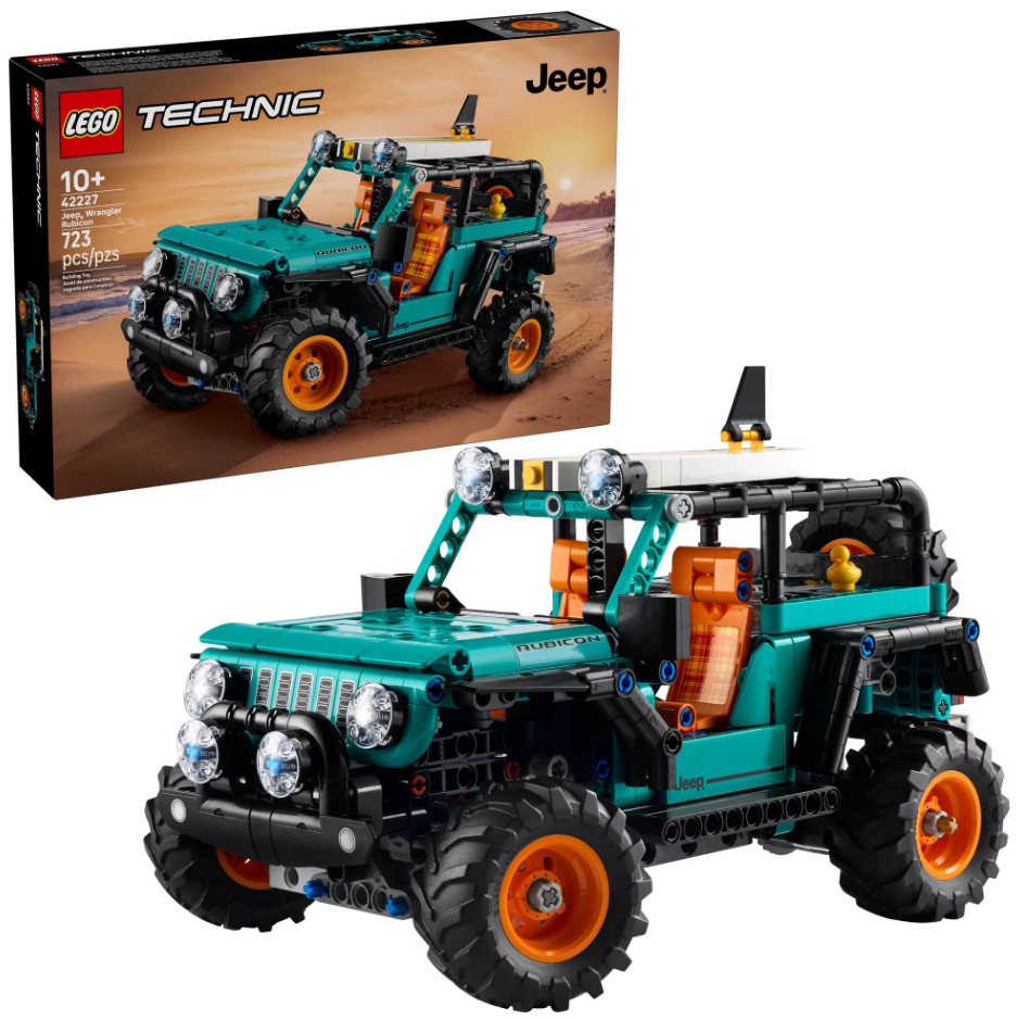 LEGO TECHNIC JEEP WRANGLER RUBICON 723 Pieces (42227) Brand New