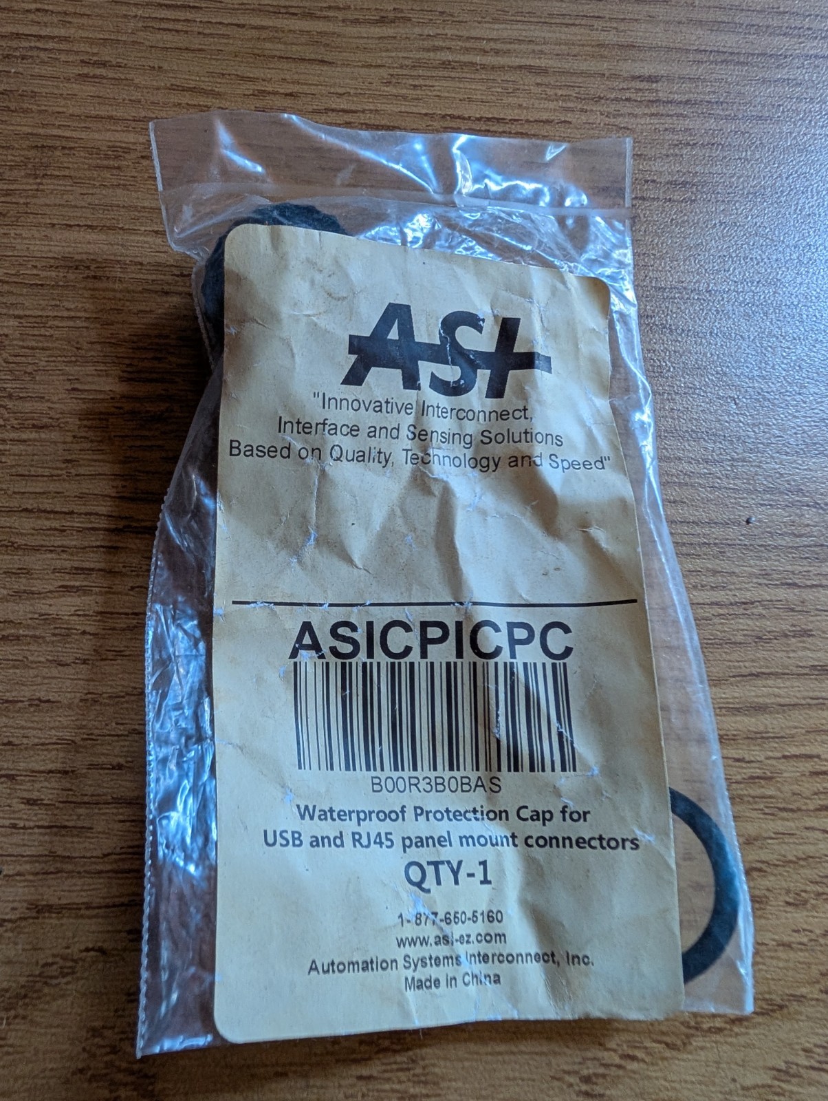 Automation Systems Interconnect (ASI) - ASICPICPC - FINECABLES Protection Cap: B
