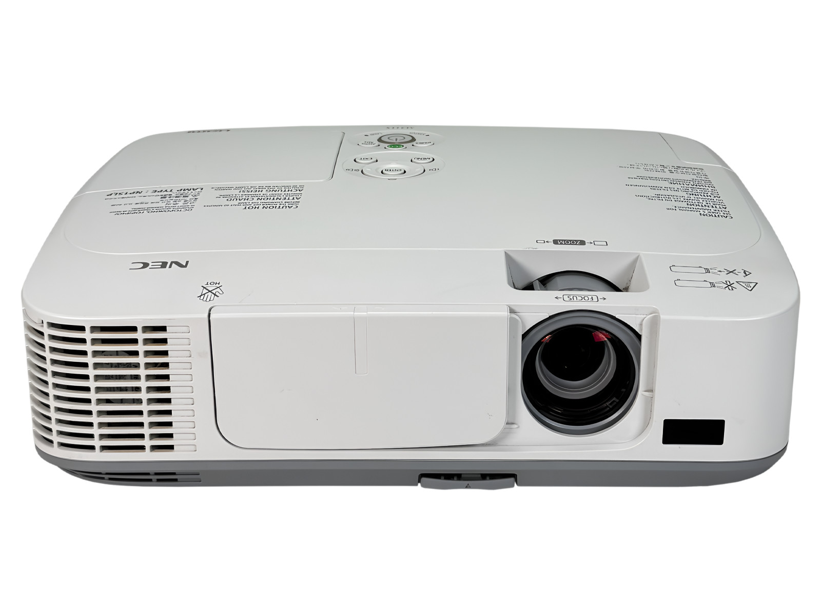 4K 3LCD Projector for Golf Simulator or Racing Setup 3100 ANSI USB Viewer Quiet