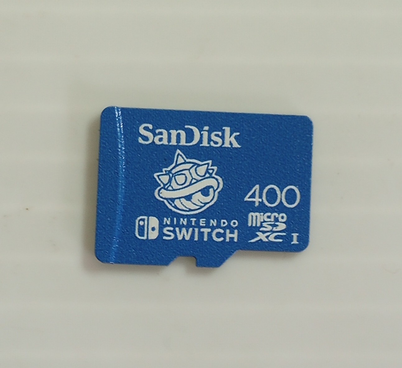 Blue Mario Kart Shell 400 GB SanDisk MicroSD Card | Nintendo Switch 1