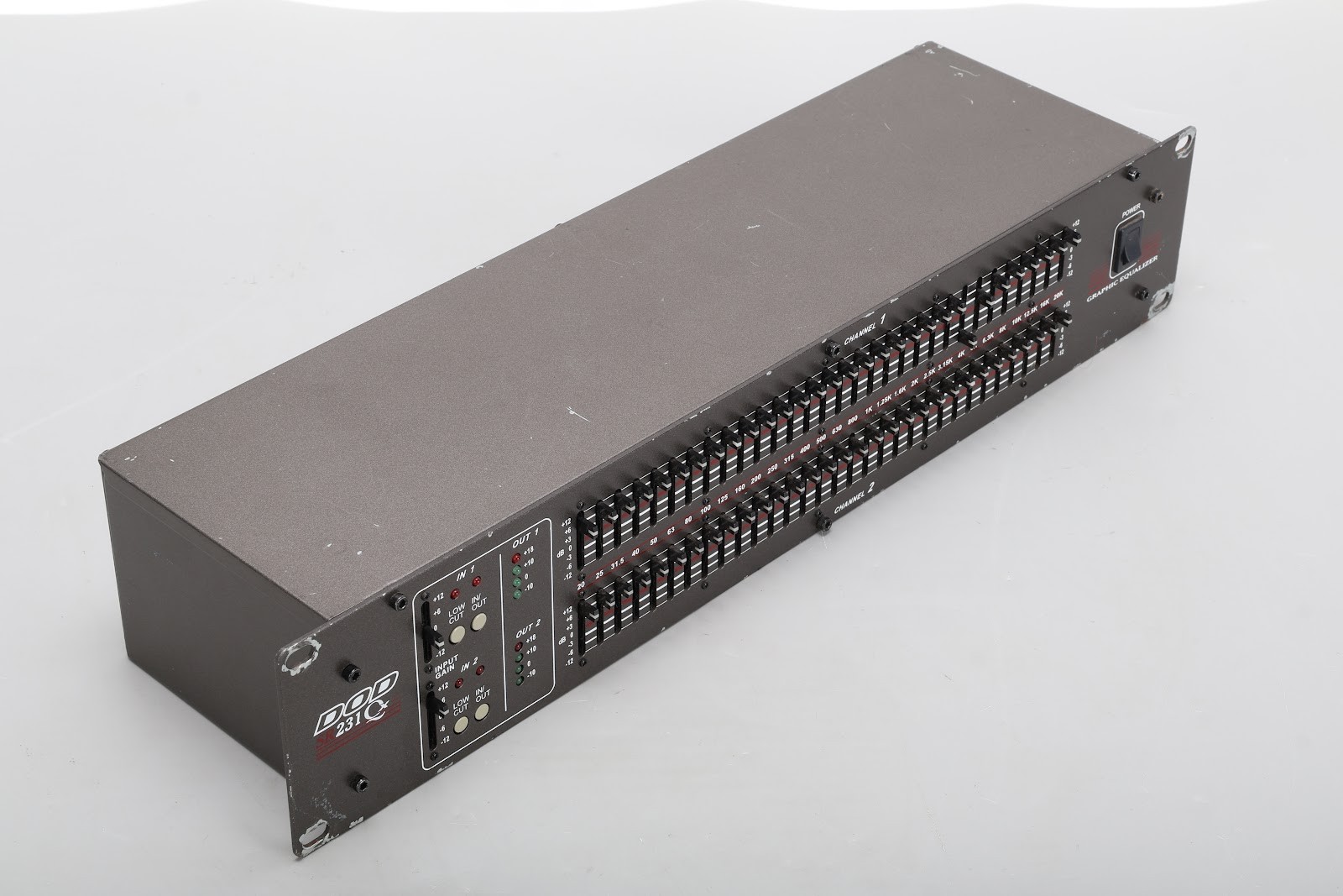 DOD SR231QX Dual Channel 31-Band Graphic Equalizer - AS IS
