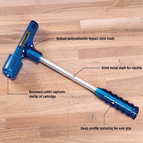 QuickNEZ Impact Bullet Puller Stuck Case Remover for Ammo Reloading with Int...